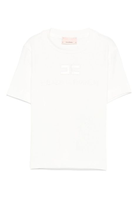 T-shirt con logo ELISABETTA FRANCHI KIDS | EGTS098.0.JE0060000
